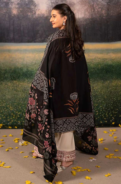 LAAM - Winter 3PC Dhanak Embroidered Suit - QA-1445