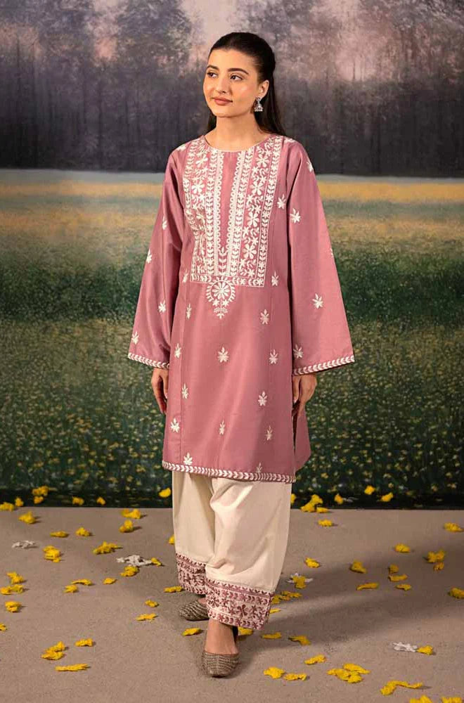 LAAM - Winter 3PC Dhanak Embroidered Suit - QA-1445
