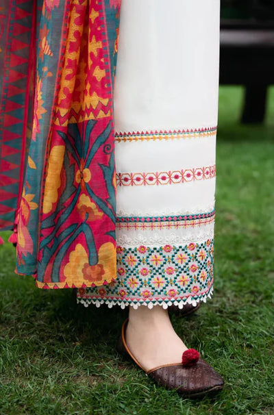 Sapphire - Winter 3PC Dhanak Embroidered Suit - QA-991