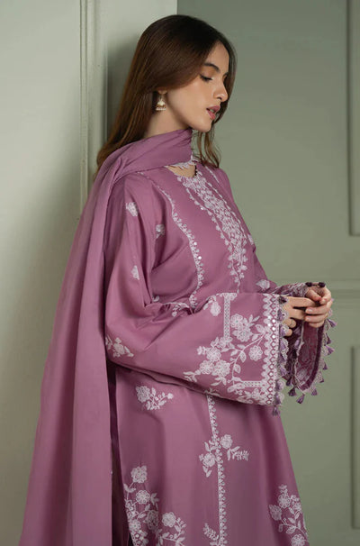 Cross Stitch - Winter 3PC Dhanak Embroidered Suit - QA-7741