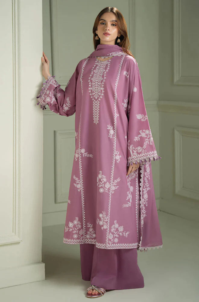 Cross Stitch - Winter 3PC Dhanak Embroidered Suit - QA-7741