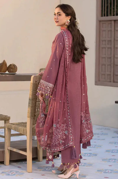 ALLYS - Winter 3PC Dhanak Embroidered Suit- QA-5677