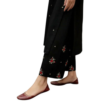 URGE - 3PC DHANAK EMBROIDERED QA-990